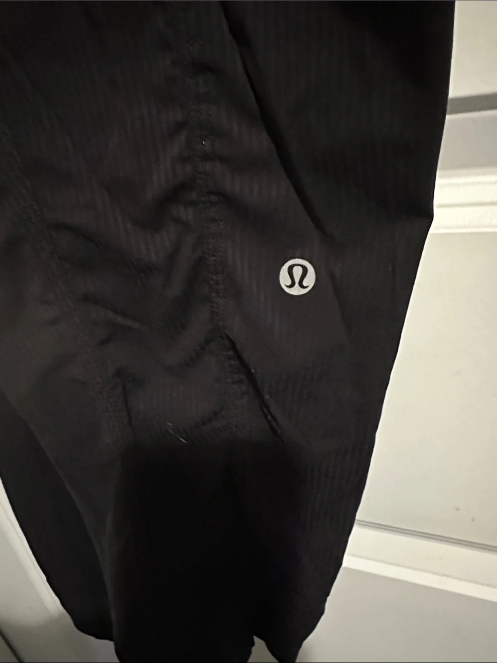 lululemon athletica Black Track Joggers with Drawstring Waist